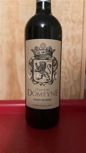 Bordeaux Saint-Estèphe Château Domeyne 2012
