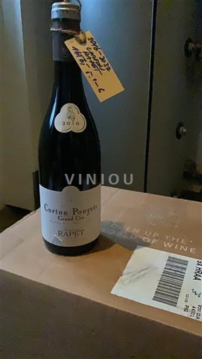 Bourgogne Không được chỉ định Grand Cru Rapet Corton Pougets 2016