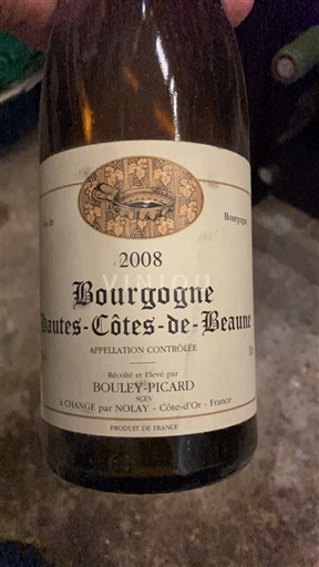 Bourgogne Hautes Côtes de Beaune Bouley-Picard 2008