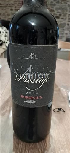 Bordéus Château Les Arromans Prestige 2014