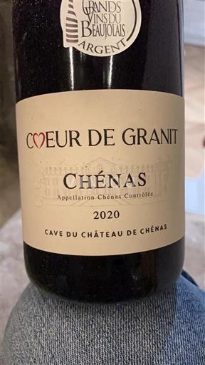 Beaujolais Chénas Château Cave du Château de Chénas Cœur de Granit 2020