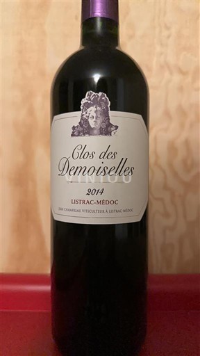 Bordeaux Listrac-Médoc Clos des Demoiselles 2014