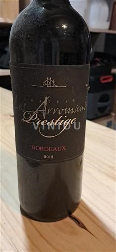 Burdeos Bordeaux Château Arromans Prestige 2012