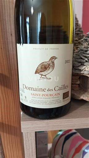 Loiredalen Saint-Pourçain Domaine S Cailles 2022