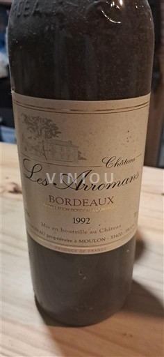 Burdeos Bordeaux Château Les Ariomans 1992