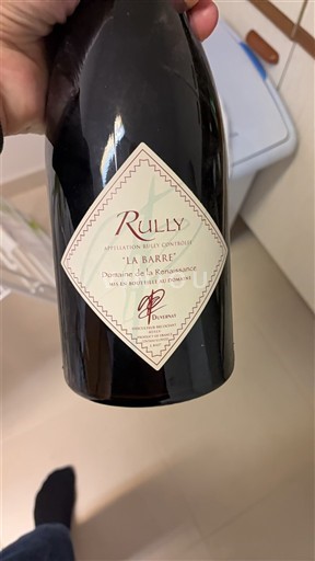 Burgundy Rully Domaine La Renaissance La Barre 2017