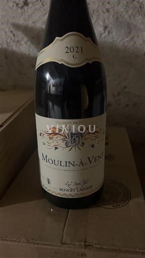 Beaujolais Moulin-à-vent Benoit Lafont Le Trésor 2021