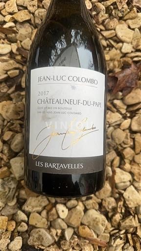 Vallée du Rhône Châteauneuf-du-pape Jean-Luc Colombo Les Bartavelles 2017
