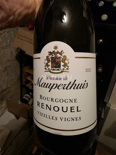 Bourgogne Domaine Mauperthuis Renouel Vieilles Vignes 2022