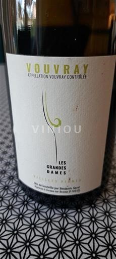 Loiren laakso Vouvray Domaine Sébastien Brunet Les Grandes Dames 2022