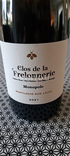 Údolí Loiry Montlouis-sur-Loire Clos de la Frelonnerie Monopole 2021