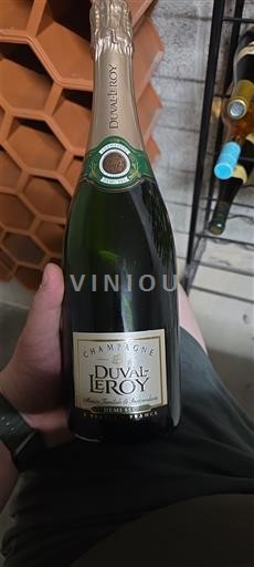 Champagne Duval-Leroy Demi-Sec Niet-geïntegreerd