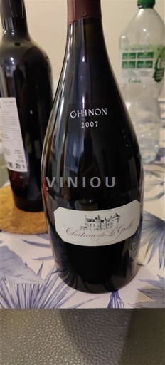 Thung lũng sông Loire Chinon Château La Grille 2007