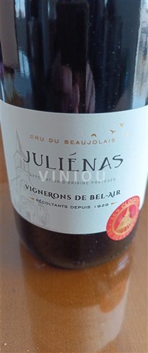 Beaujolais Juliénas Vignerons de Bel Air 2024
