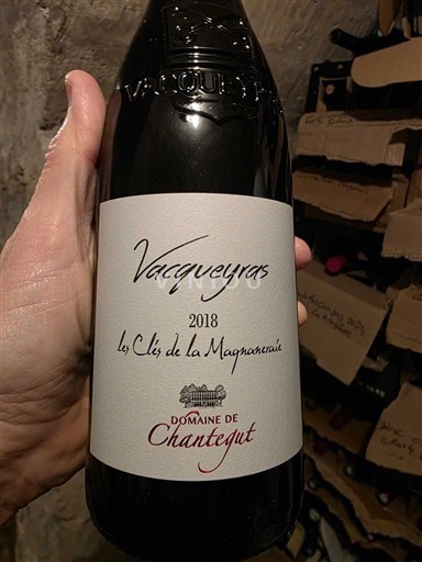 Rhônedalen Vacqueyras Domaine Chantegut Les Clés de la Magnaneraie 2018