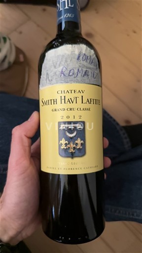 Bordeaux Pessac-Léognan Grand Cru Château Smith Haut Lafitte 2012