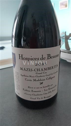Bourgogne Mazis-Chambertin Grand Cru Hospices de Beaune Madeleine Collignon 2021