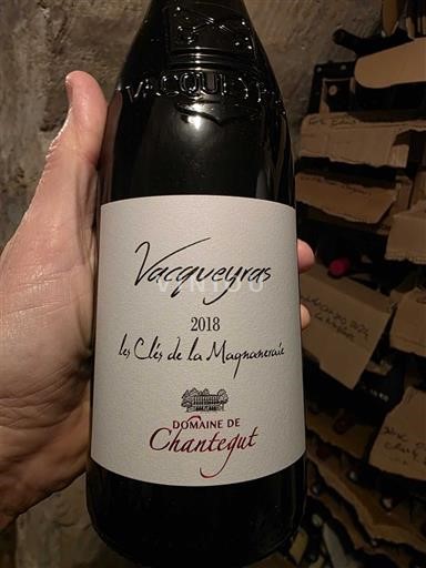 Rhônedalen Vacqueyras Domaine Chantegut Les Clés de la Magnaneraie 2018