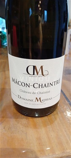 Bourgondië Mâcon en mâcon-dorpen Château Chaintré Niet-geïntegreerd