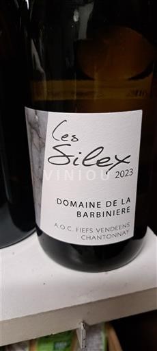 Dolina Loare Fiefs Vendéens Domaine La Barbiniere Les Silex 2023