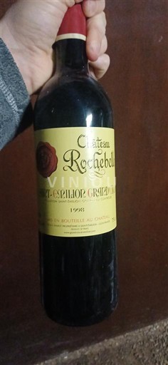 Bordeaux Saint-Émilion Grand Cru Château Rochebelle 1998