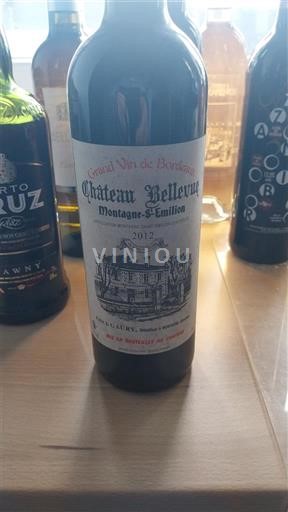 Bordeaux Montagne Saint-Émilion Château Bellevue 2012