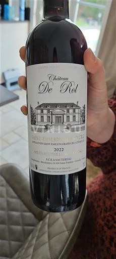 Bordeaux Saint-Émilion Grand Cru Grand Cru Château Rol 2022