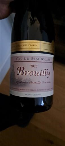 Beaujolais Brouilly Cave d'Augustin Florent 2023