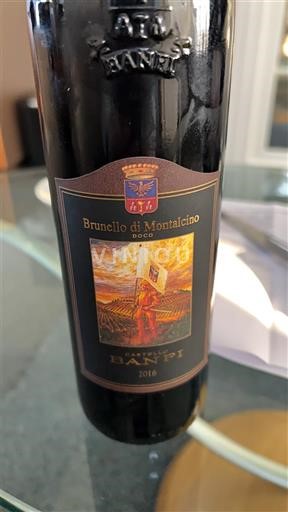 Toscana Brunello di Montalcino Banfi 2016