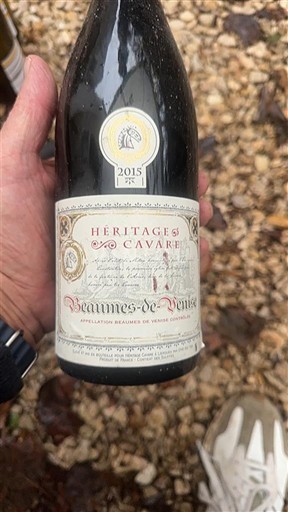 Rhône Valley Beaumes de Venise Héritages du Cavare 2015