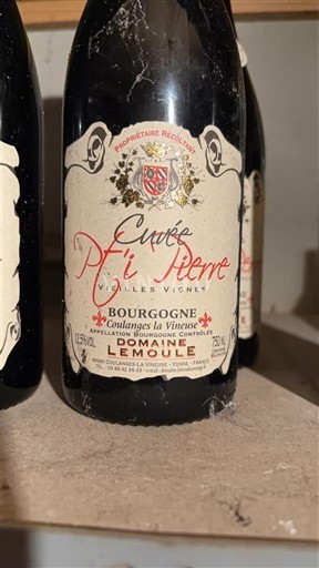 Burgundsko Nespecifikováno Domaine Lemoule P'tit Pierre Vieilles Vignes Neročník