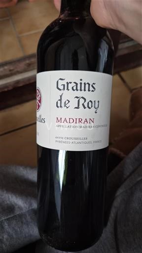 Sydväst Madiran Grains de Roy Icke årgångsbetecknad