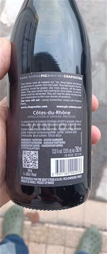 Valle del Rodano Côtes-du-Rhône Michel Chapoutier Senza annata