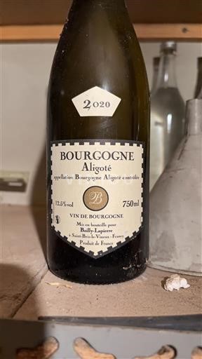 Bourgogne Bourgogne Aligoté Bailly-Lapierre 2020