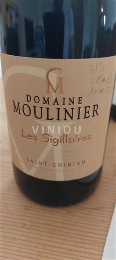Languedoc Saint-Chinian Domaine Moulinier Les Sigillaires 2020
