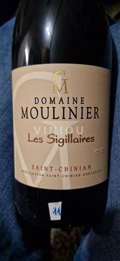Languedoc Saint-Chinian Domaine Moulinier Les Sigillaires 2020