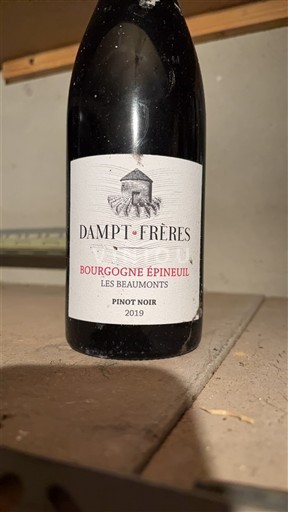 Burgundija Bourgogne Epineuil Domaine Dampt Frères Les Beaumonts 2019