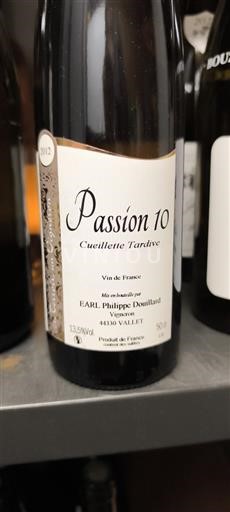 Loiredalen Muscadet EARL Philippe Douillard Passion 10 Cueillette Tardive 2012
