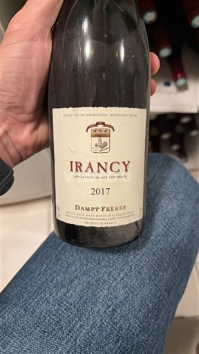 Bourgondië Irancy Damp Frères 2017