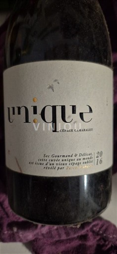 Sud-Ovest Côtes de Gascogne Pautric Unique 2016