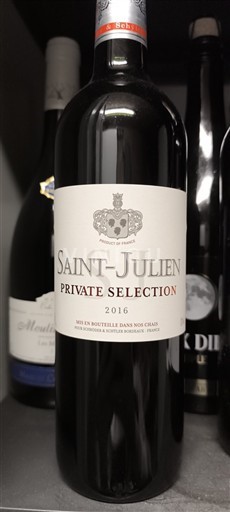 Burdeos Saint-Julien Private Selection 2016