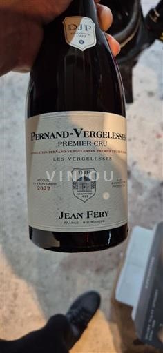 Borgoña Pernand-Vergelesses Premier Cru Jean Féry Les Vergelesses 2022