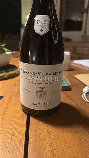 Burgundi Pernand-vergelesses Premier Cru Jean Féry Les Vergelesses 2022