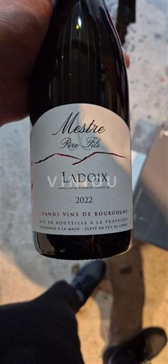 Borgonha Ladoix Mestre Père & Fils 2022