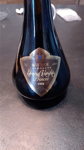 Champagne De Venoge Grand Vin des Princes 1993