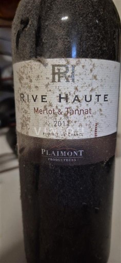 Sud-Ovest Côtes de Gascogne Plaimont Rive Haute Merlot & Tannat 2011