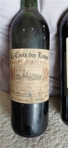 Bordeaux Saint-Émilion La Croix des Loups 1988