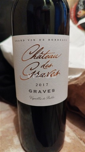 Bordeaux Graves Château S Graves 2017