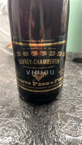 Burgundsko Gevrey-Chambertin Camus Père & Fils 2018