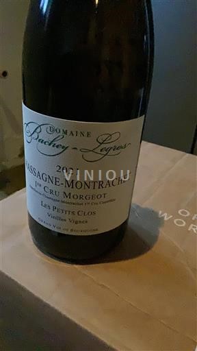 Burgundy Unspecified Premier Cru Domaine Bachey-Legros Les Petits Clos Vieilles Vignes 2021